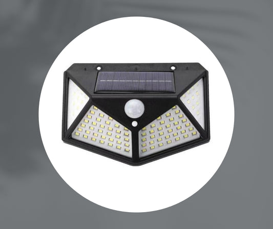 Foco LED solar PACK DE 3